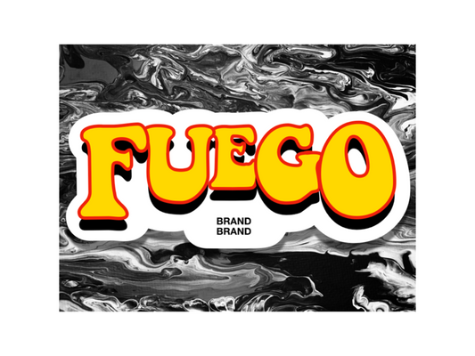 Fuego Brand Sticker
