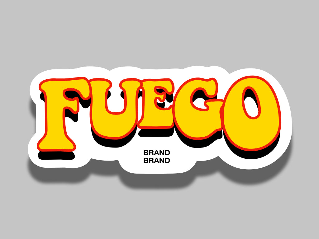 Fuego Sticker